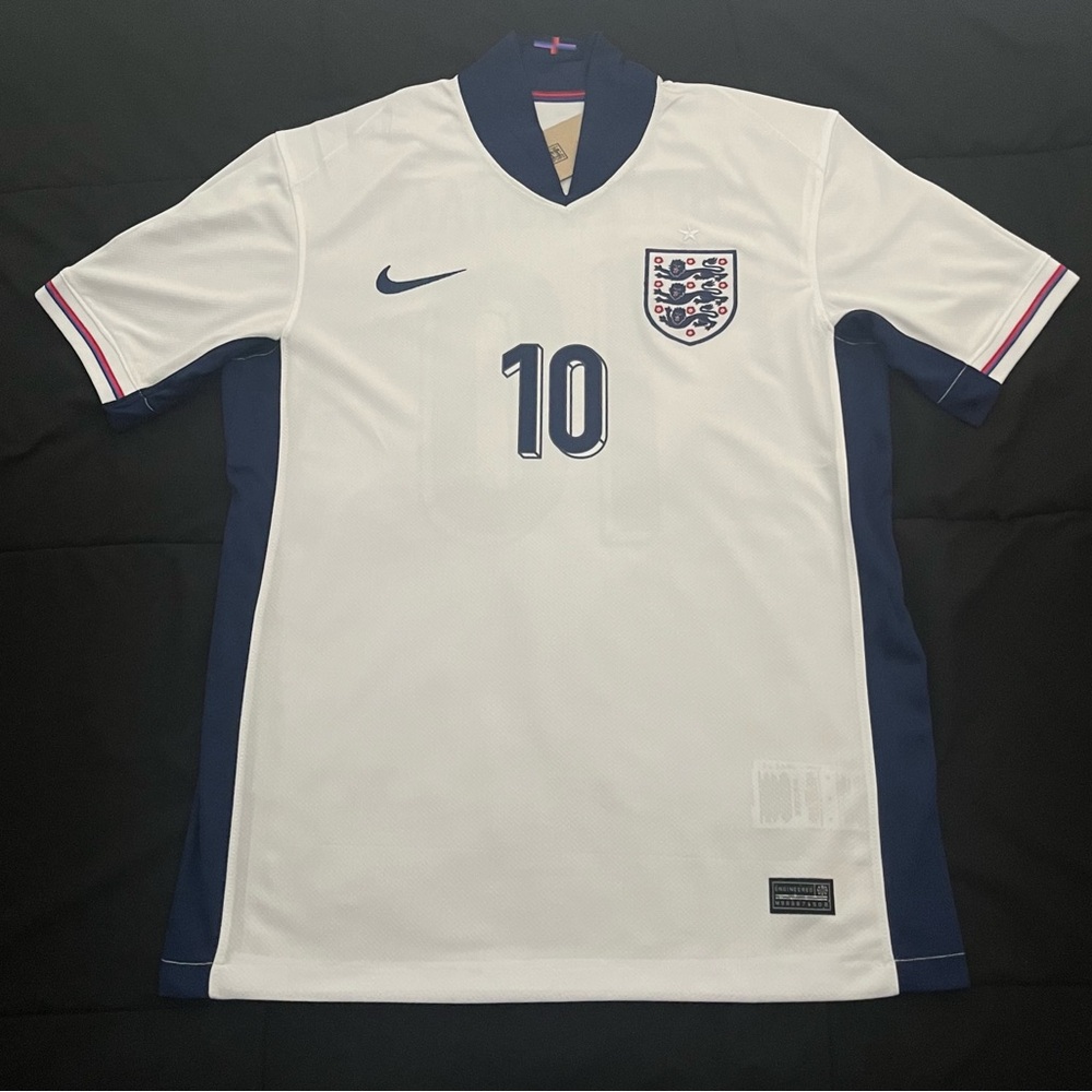 Bellingham #10 England 2024 Euro Jersey s-m Soccer - Picture 2 of 5